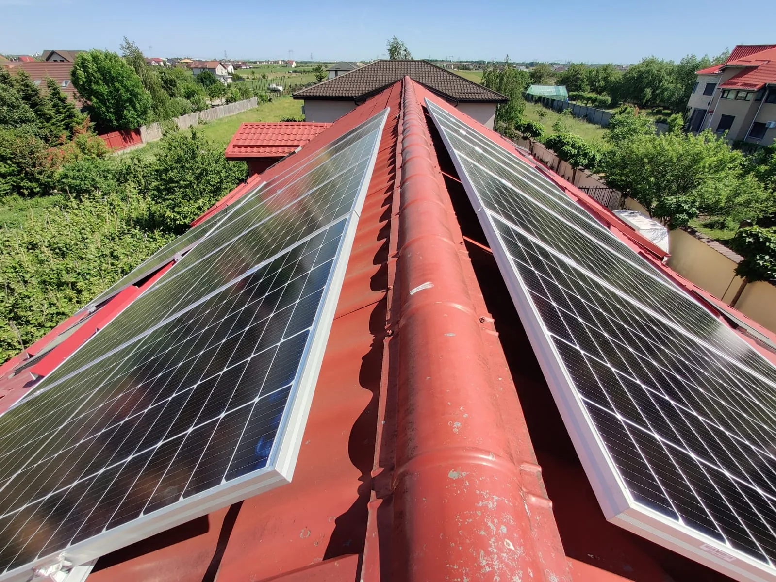Instalatie Fotovoltaica On-Grid | Conectata – 6.3kW — Olteni, Ilfov