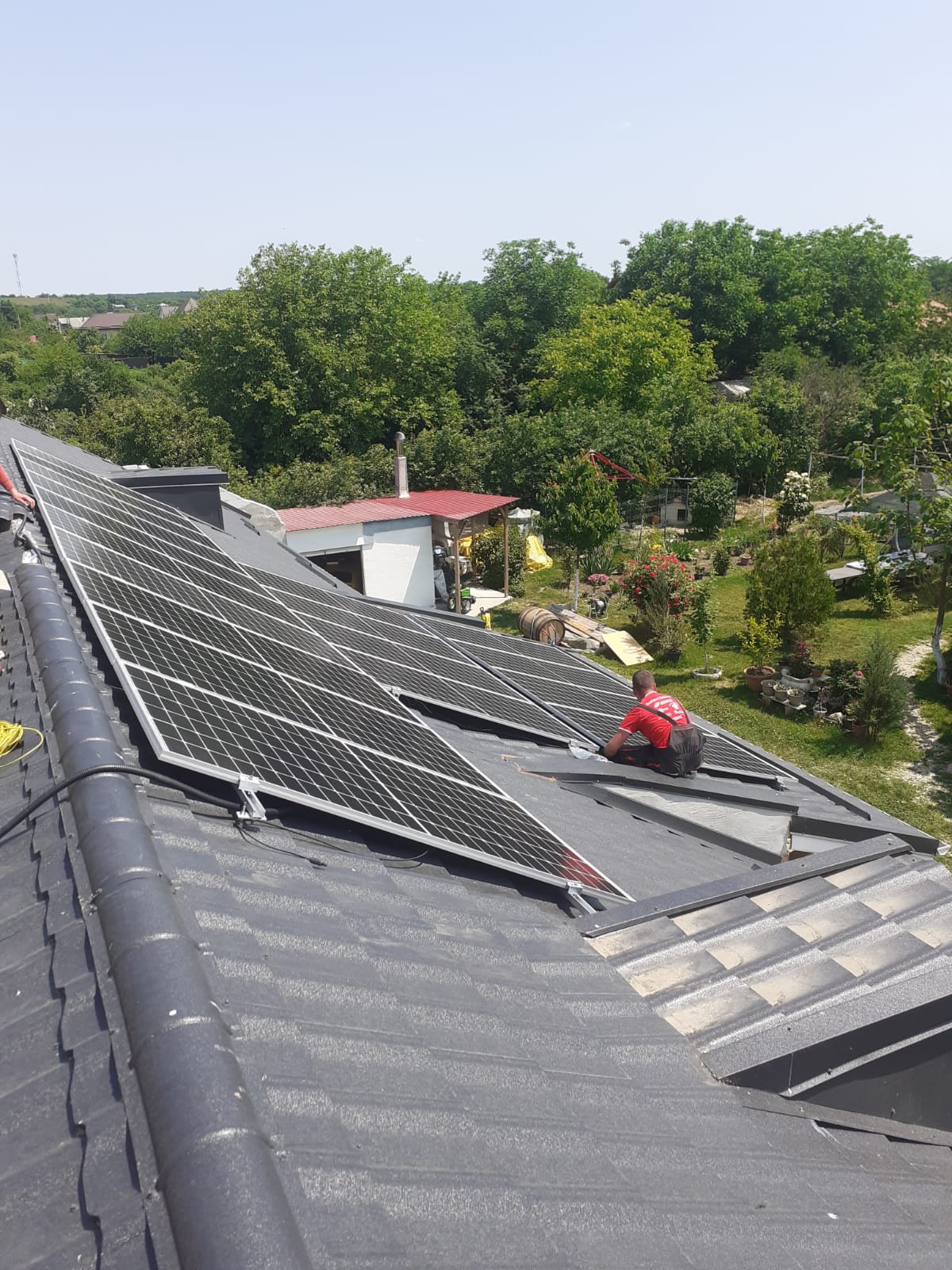 Instalatie Fotovoltaica On-Grid | Conectata – 8kW — Comana, Giurgiu, fotografia 6