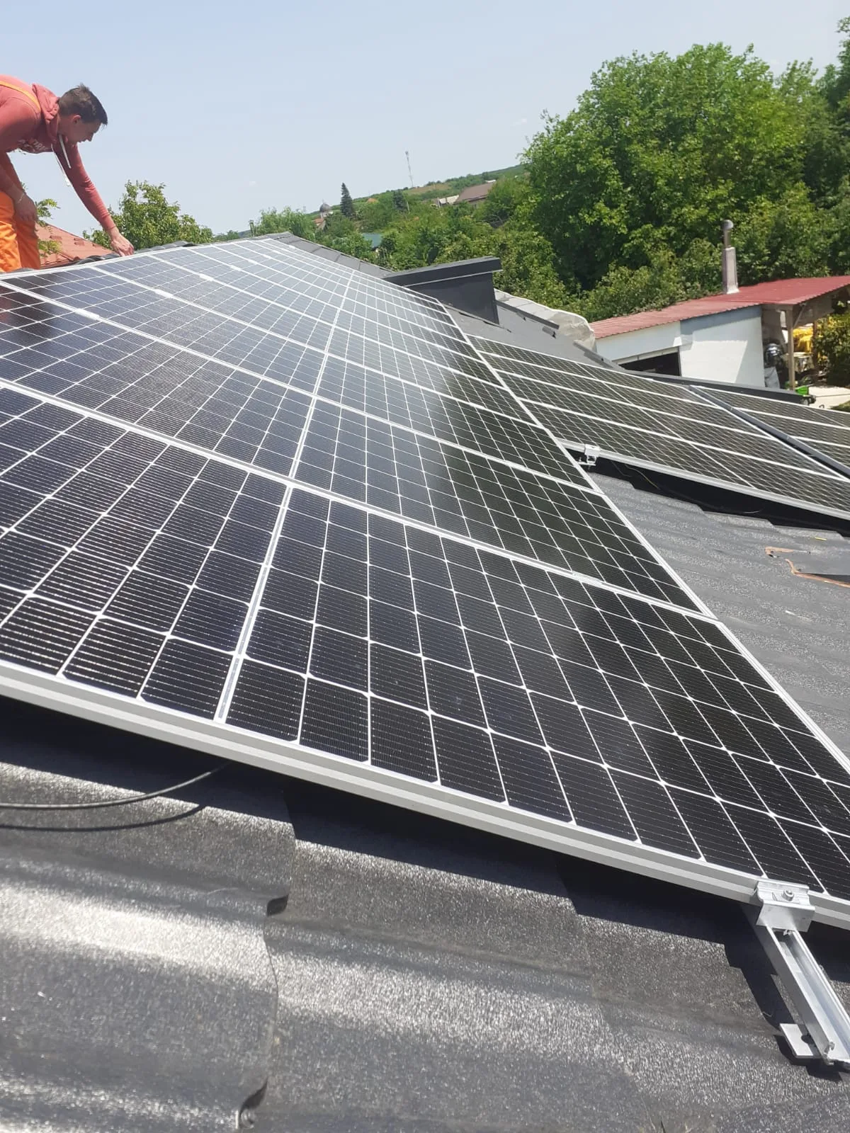 Instalatie Fotovoltaica On-Grid | Conectata – 8kW — Comana, Giurgiu, fotografia 5