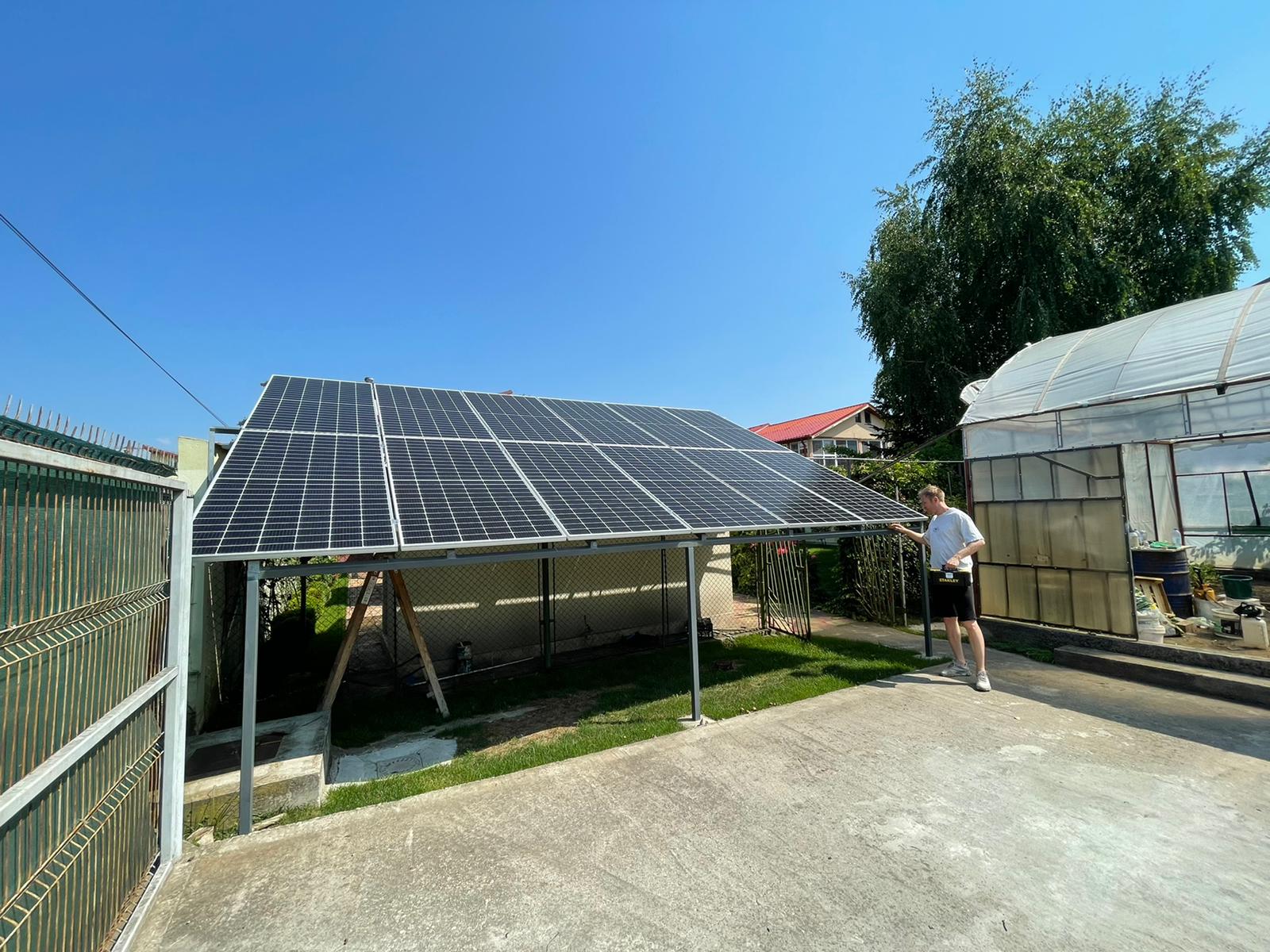 Instalatie Fotovoltaica On-Grid | Conectata – 5kW — Otopeni, fotografia 5