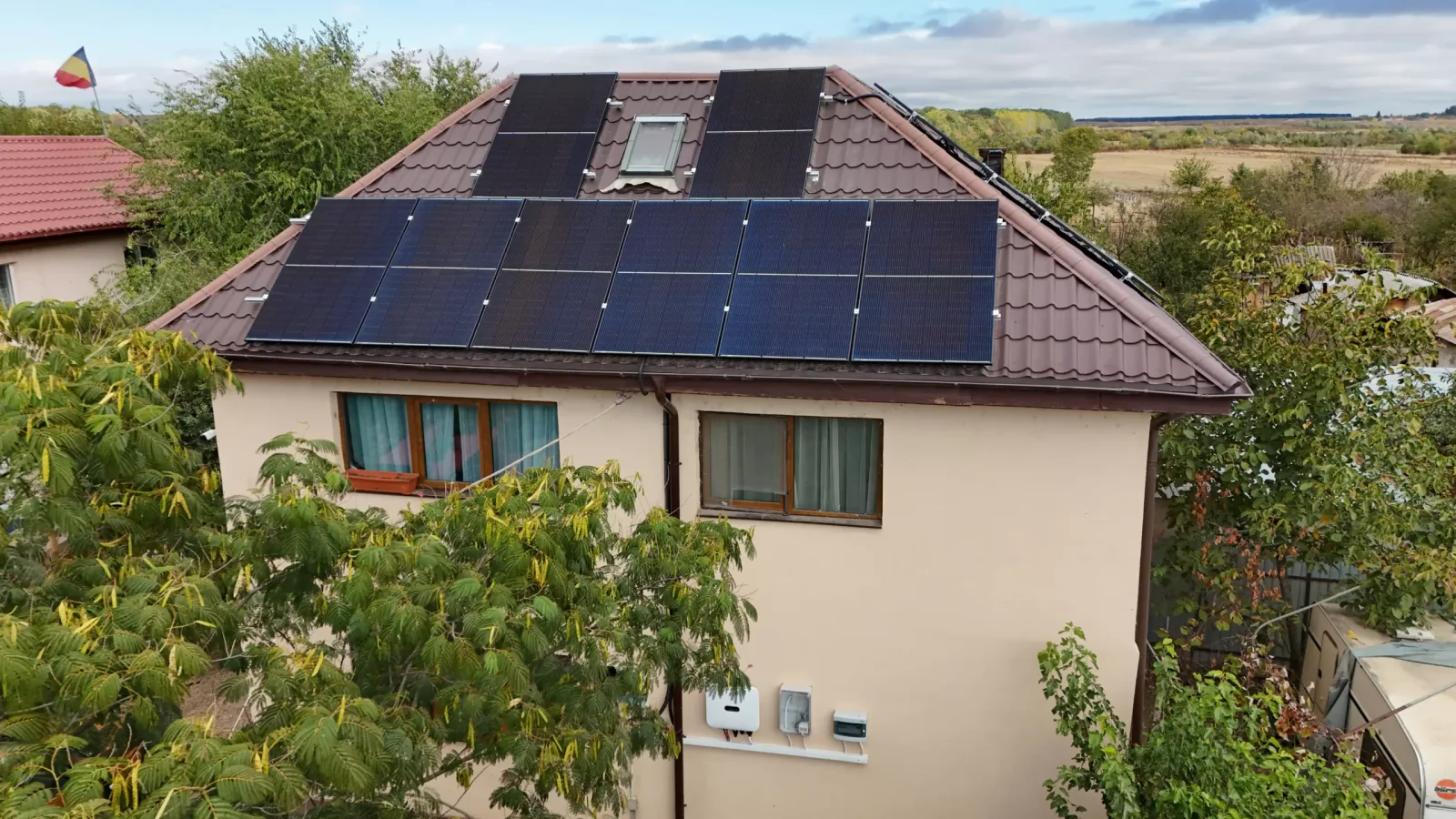 Instalatie Fotovoltaica Hybrid | Conectata – 6KW — Bulbucata, Giurgiu, fotografia 2