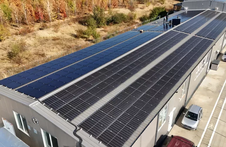 Centrala fotovoltaica racordata la SEN – 2MW — Icoana, Olt, fotografia 3