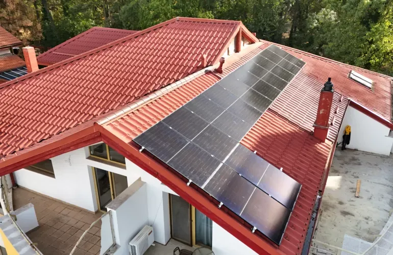 Instalatie Fotovoltaica On-Grid | Conectata – 8kW — Comana, Giurgiu, fotografia 2