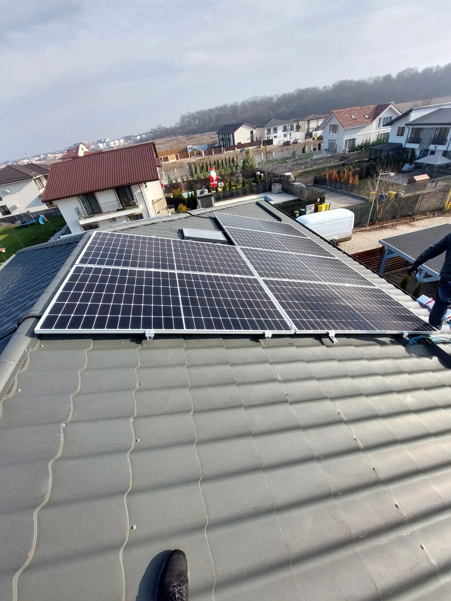 Instalatie Fotovoltaica On-Grid | Conectata – 8kW — Comana, Giurgiu, fotografia 4