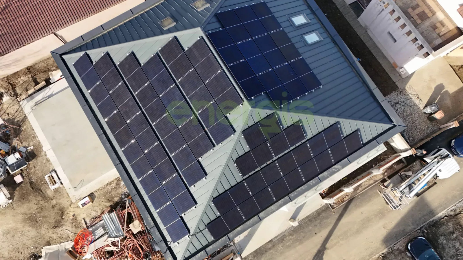 Instalatie Fotovoltaica On-Grid | Conectata – 20kW — Bragadiru, fotografia 4