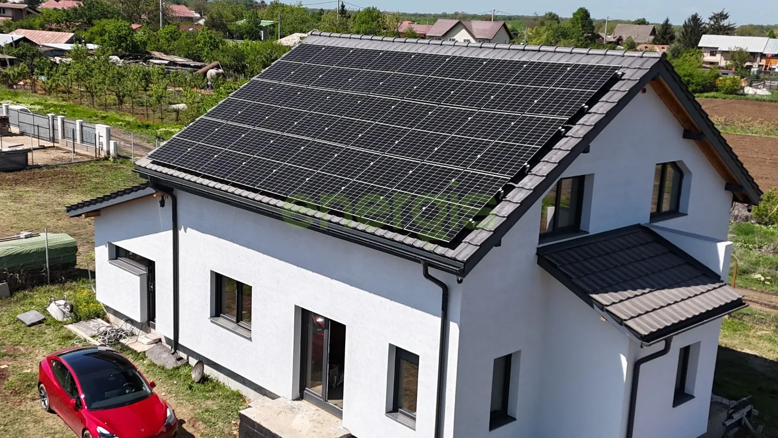 Instalatie Fotovoltaica Hybrid Fronius | Conectata – 10kW — Căciulați, Ilfov, fotografia 7