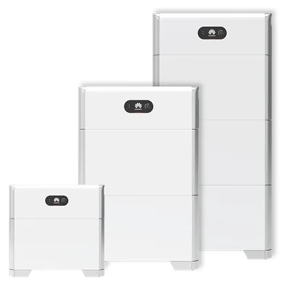 Baterii Huawei LUNA2000 S0: unul, două și trei module de 5 kWh sub modulul de putere