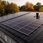 panouri solare montate pe casa
