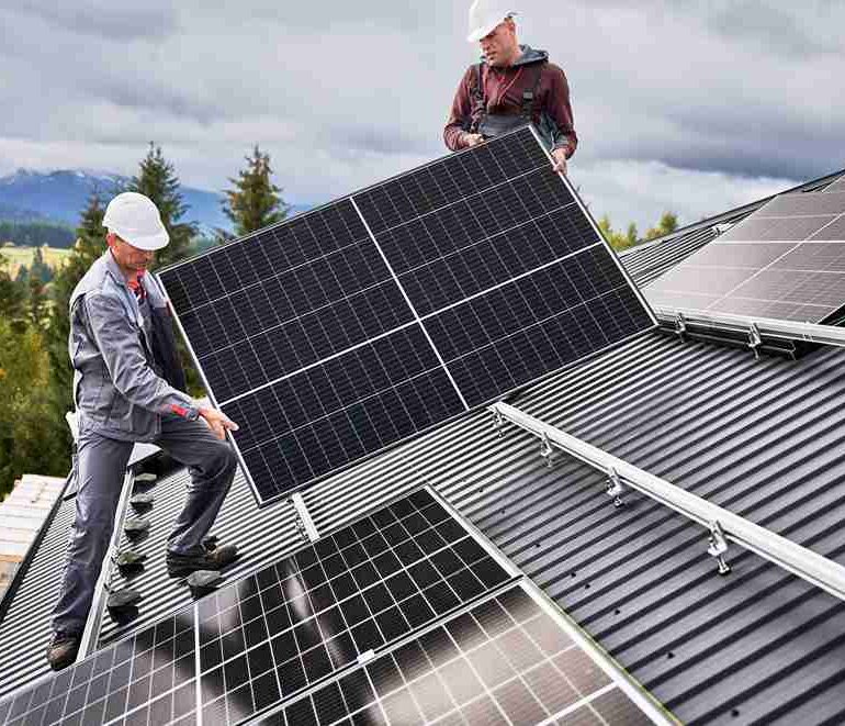 montare sistem fotovoltaic